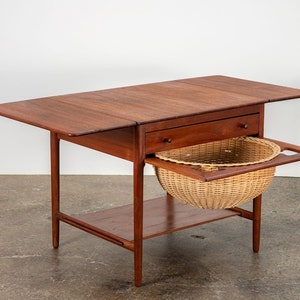 Hans Wegner Teak AT-33 Sewing Table image 5