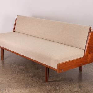 Hans J. Wegner Teak GE6 Daybed Sofa for Getama