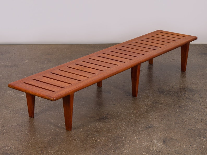 Hans J Wegner Model Jh 574 Bench For Johannes Hansen Etsy