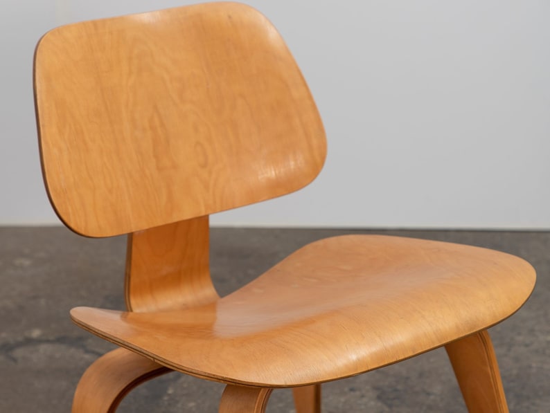 Charles and Ray Eames for Herman Miller Early Birch LCW Chair image 5