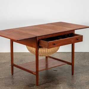 Hans Wegner Teak AT-33 Sewing Table image 3