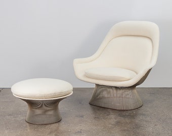 Warren Platner Lounge Chair and Ottoman