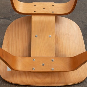 Charles and Ray Eames for Herman Miller Early Birch LCW Chair image 10