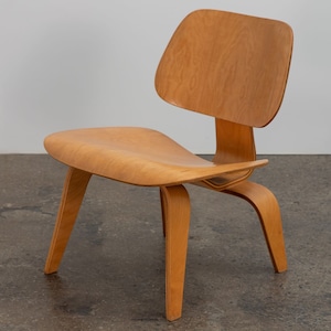 Charles and Ray Eames for Herman Miller Early Birch LCW Chair image 1
