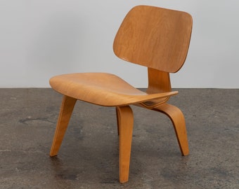 Charles and Ray Eames for Herman Miller Early Birch LCW Chair