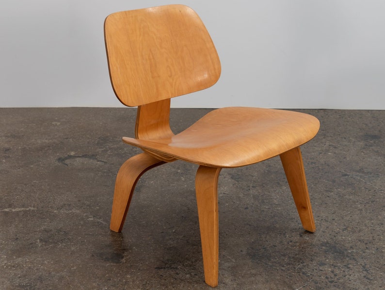 Charles and Ray Eames for Herman Miller Early Birch LCW Chair image 4