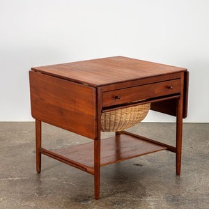 Hans Wegner Teak AT-33 Sewing Table image 2