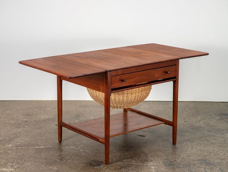 Hans Wegner Teak AT-33 Sewing Table image 4