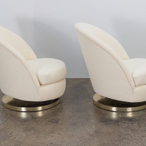 Milo Baughman Swivel Lounge Chairs image 4