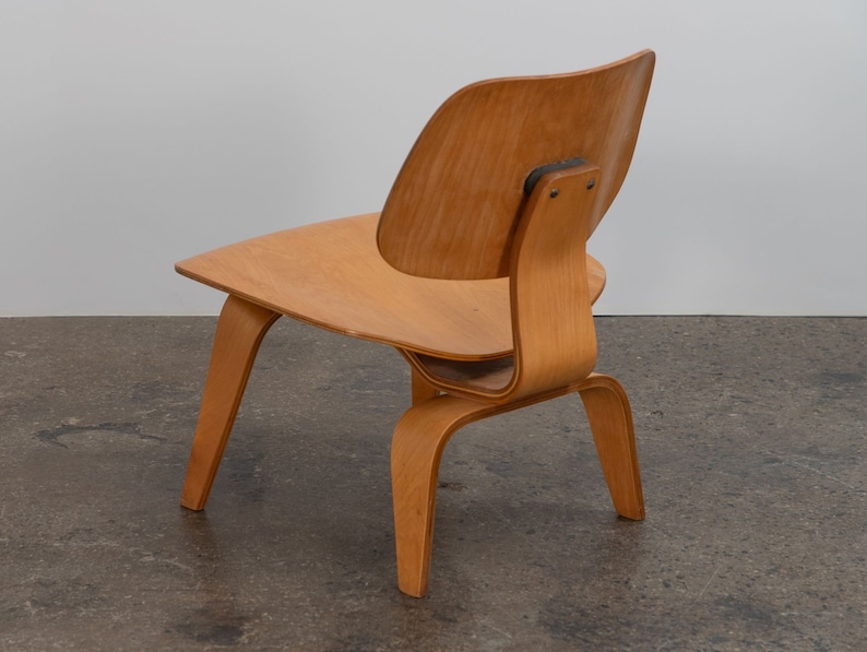 Charles and Ray Eames for Herman Miller Early Birch LCW Chair image 2