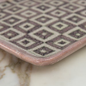 Guido Gambone Square Ceramic Tray image 7