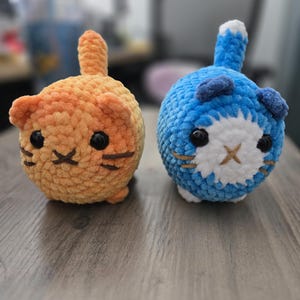 Crochet Loaf Cat Plushie: Handmade Amigurumi