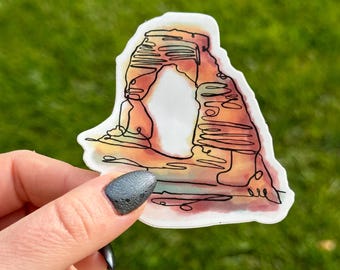 Naklejka Delikatny Łuk - Moab, Utah