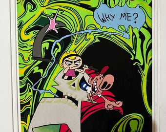 Malowanie „Mroczne przygody Billy'ego i Mandy”