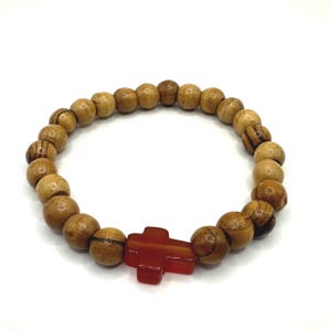 Herren Armband aus Olivenholz