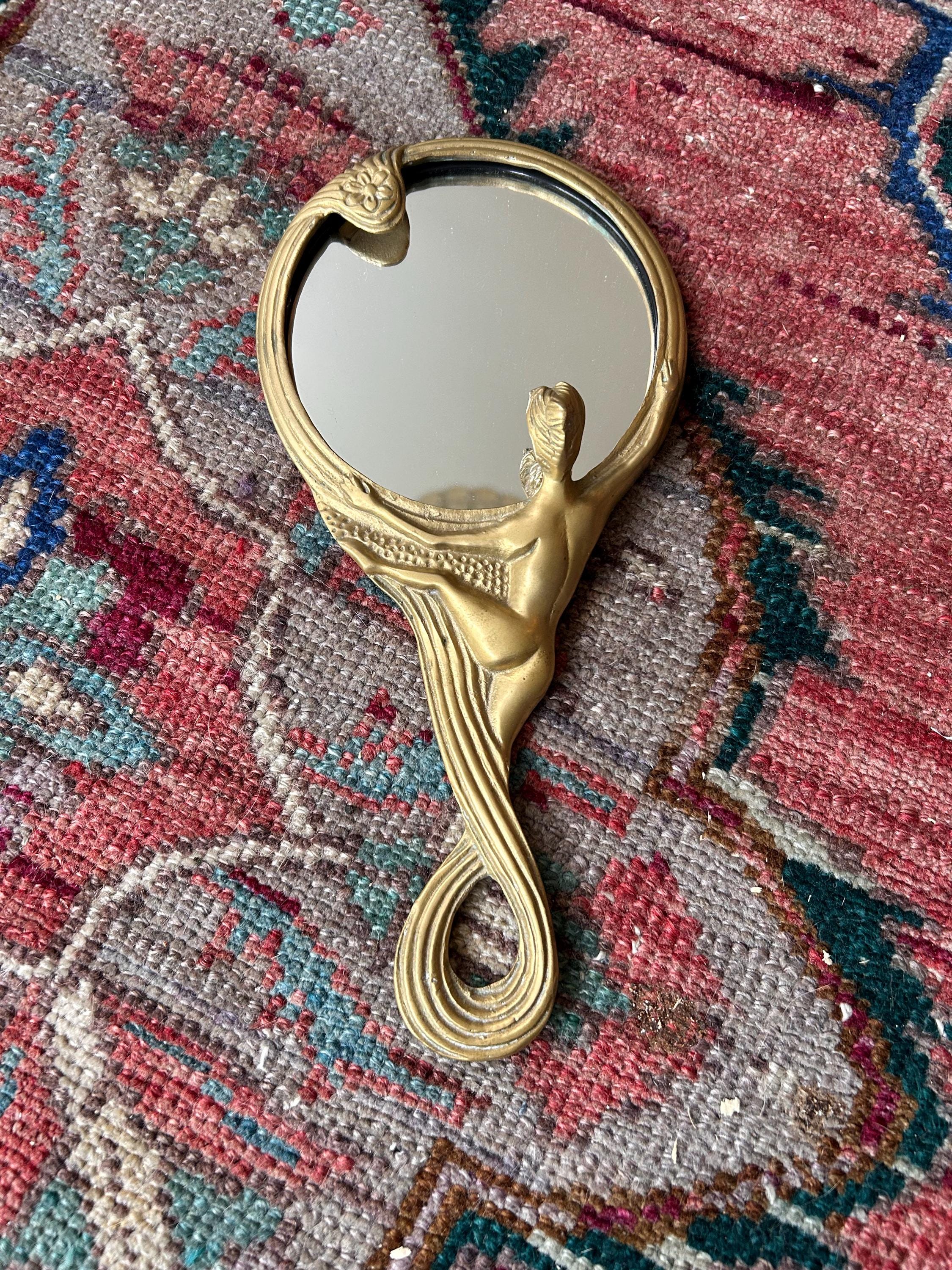 Art Nouveau Mirror With Lady - Etsy