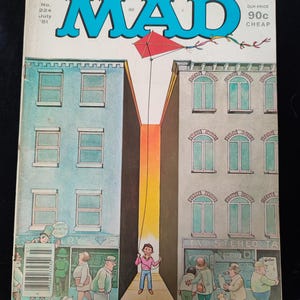 Vintage MAD MAGAZINE No. 224 July 1981