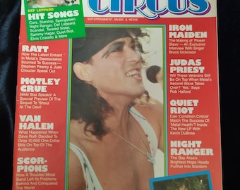 Vintage CIRCUS MAGAZINE                        September 30  1984