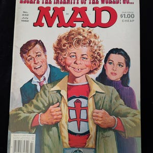 Vintage MAD MAGAZINE No. 232         July 1982