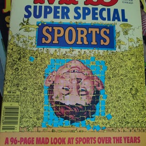 Vintage MAD Magazine SUPER SPECIAL Sports          Spring 1982