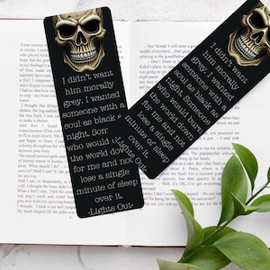 Lights Out by Navessa Allen book quote bookmark