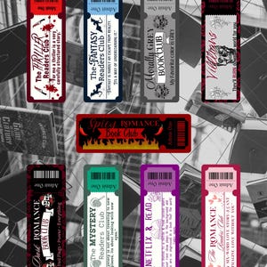 Ticket to the Readers Club Bookmarks