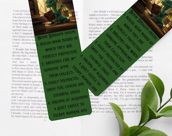 Book Dragon Bookmark