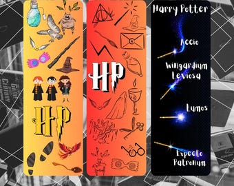 Magical Harry Potter Bookmarks