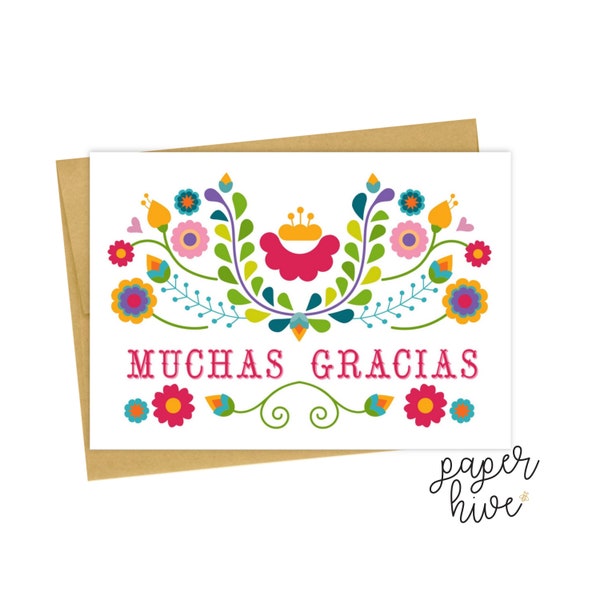 Muchas Gracias - Etsy