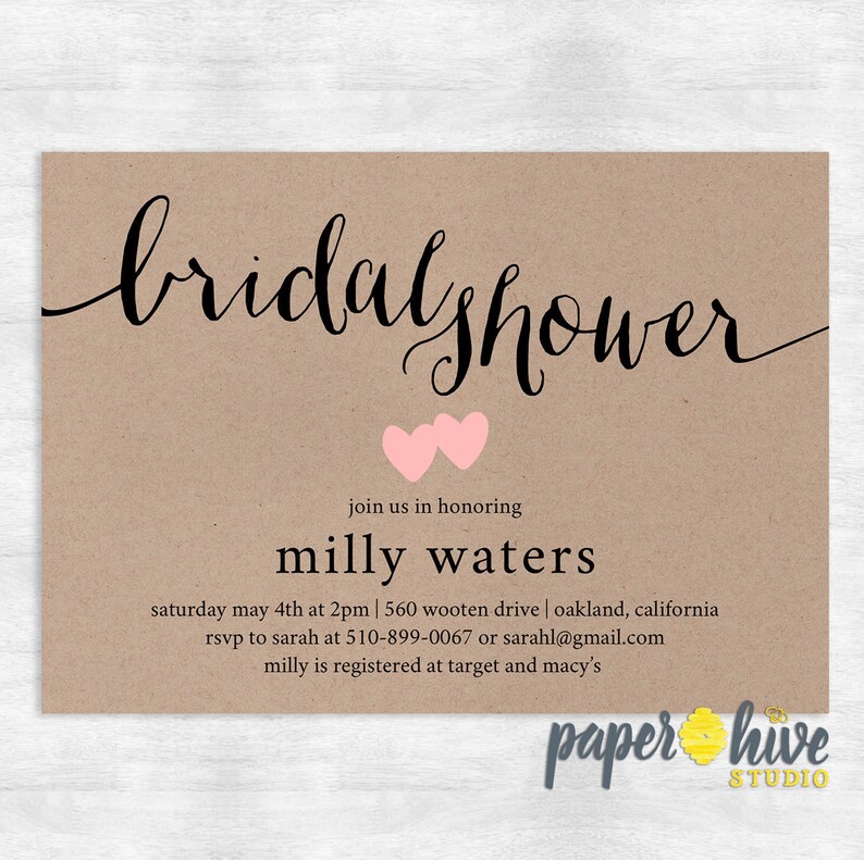 Rustic Bridal Shower Invites / place bridal shower invitation / printable marriage invitation photograph about Etsy Wedding Invitations Printable identify Rustic Bridal Shower Invites / nation bridal shower invitation / printable marriage invitation