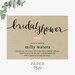 Rustic Bridal Shower Invitations, kraft bridal shower invites, country chic, printed invites, printable digital file 