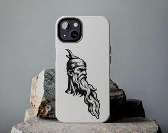 Skenderbeu Tough Phone Case: Albanian Hero, Durable Protection
