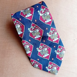 Vintage Hägar the Horrible Tie | Funny Cartoon Necktie | Collectible Comic Character Tie | 90s Retro Novelty Polyester Necktie