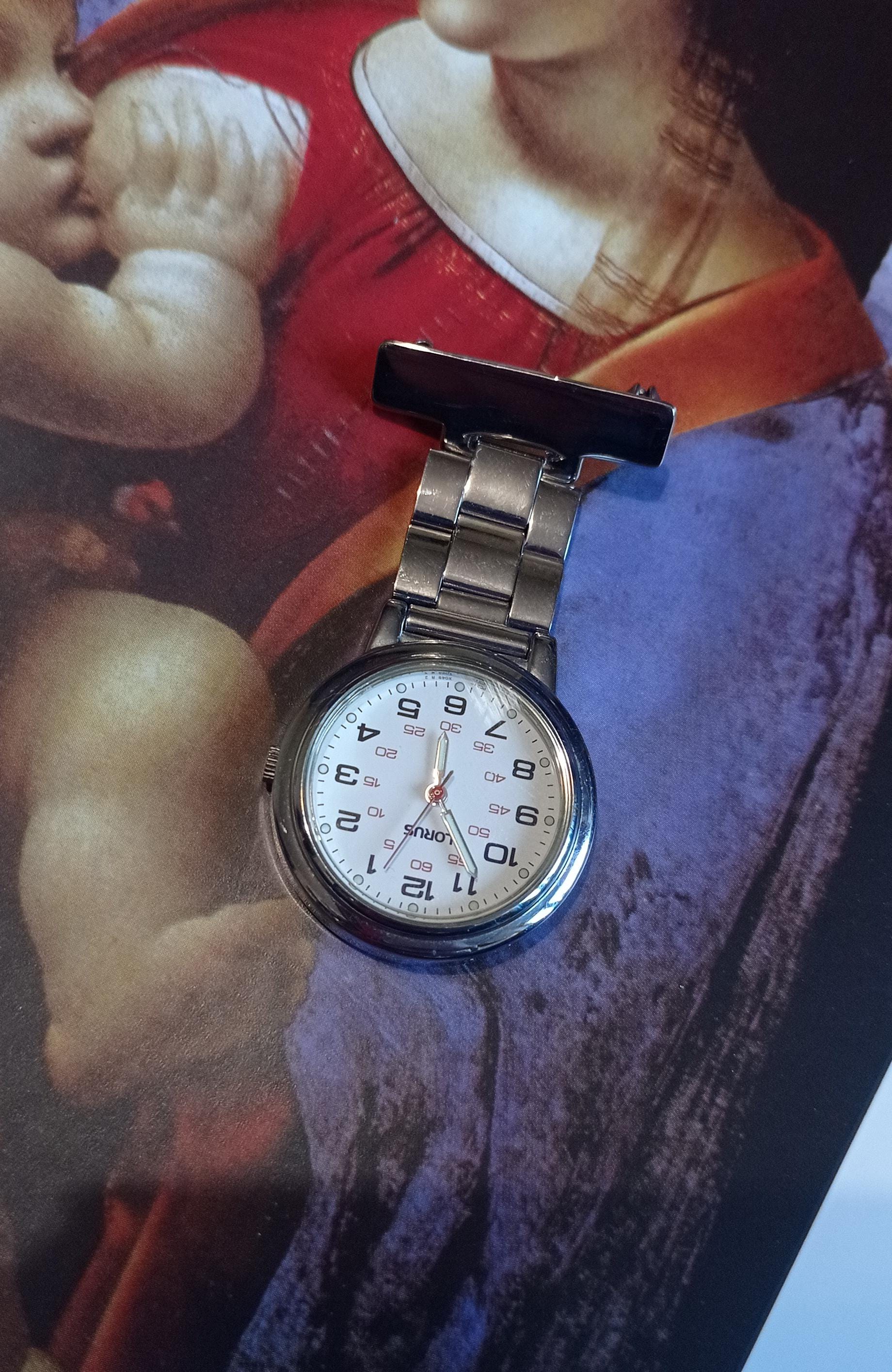 Lorus by Seiko Medical Fob Watch – Stainless Steel – Luminous