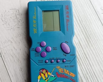 Consola de juegos portátil vintage / 99 juegos clásicos, incluido Tetris / Juguete electrónico retro de los 90, nuevo y antiguo, coleccionable raro