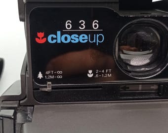 ヴィンテージ ポラロイド 636 クローズアップ インスタントフィルム