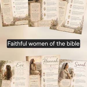 Printable LDS lessons faithful women of the bible