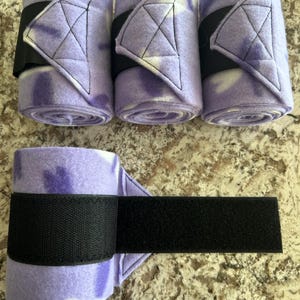 Dragonfly Horse Polo Wraps, durable, fleece fabric, high quality hook and loop, fun patterns, high quality.