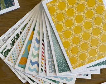card making kit for all occasions |  12 handmade greeting cards