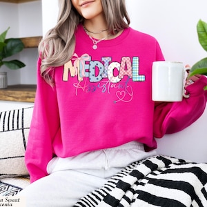 Medical Assistant Sweatshirt,Gift for Medical Assistant Sweater,Clinical Assistant Sweat,MA Sweater,Nurse Appreciation,CMA Graduation Gift