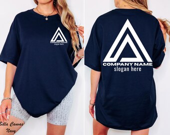 Custom Company Logo Shirt,Personalized Logo Shirt,Team Logo Shirt,Custom Design Shirt, Custom Text Shirt, Your Business Logo or Text Shirt
