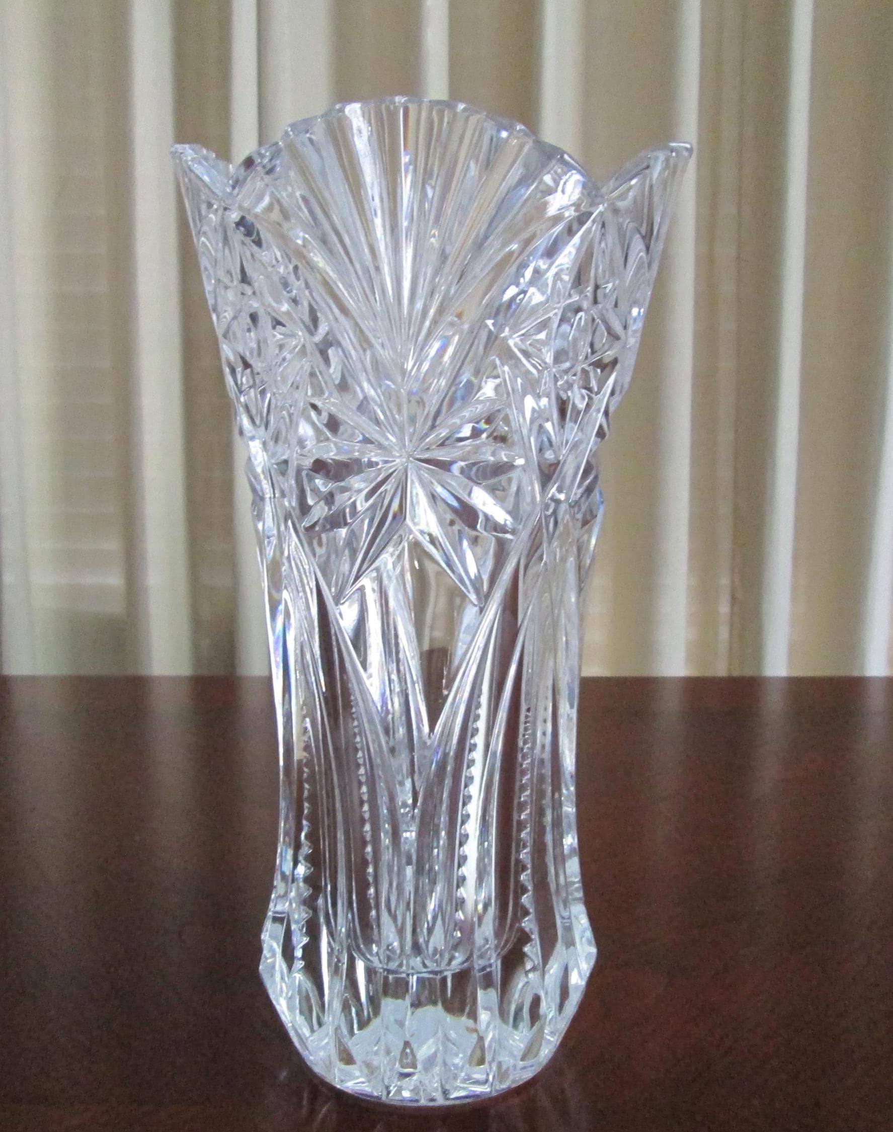 Crystal D Arques France Vase - Etsy