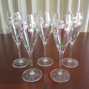 Vintage perrier jouet champagne glasses - Etsy 日本
