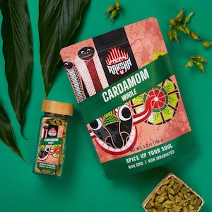 5 Oz Whole Green Cardamom Pods bag | From Sri Lanka
