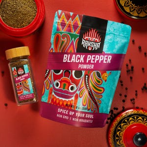 8 Oz Black Pepper Powder bag | Sri Lankan (Ceylon)| Black Pepper Powder