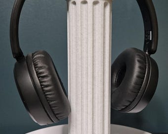Roman / Greek Column Inspired Headphone Holder / Headset Stand / Gamer gift / Statue