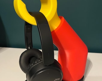 Lego Inspired Headphone Holder / Headset Stand / Gamer Gift / Wall Mountable