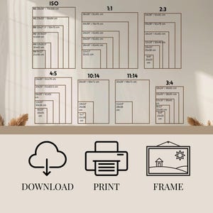 Wall Art Size Guide.