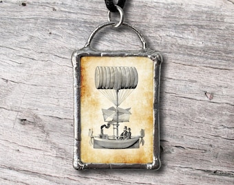 Fanciful Airship Pendant