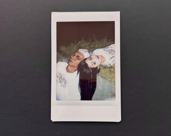 Jinx und Ekko Illustration Polaroid